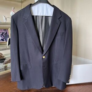 Navy Brioni Sports Jacket